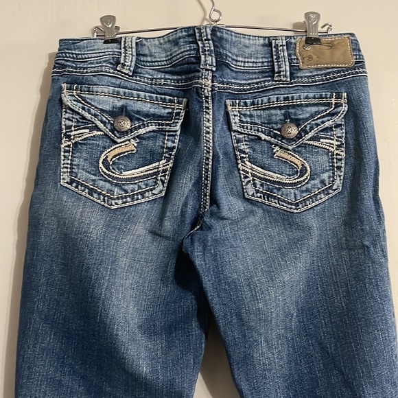 Silver Denim Jeans - Picture 4 of 7